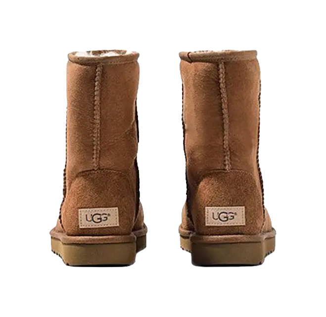 UGG Classic Short Ii Chestnut Womens  vjsneaker.com