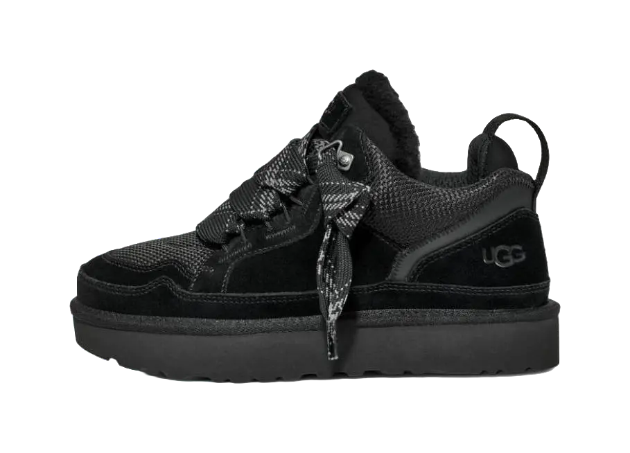 UGG Lowmel Black Womens  vjsneaker.com