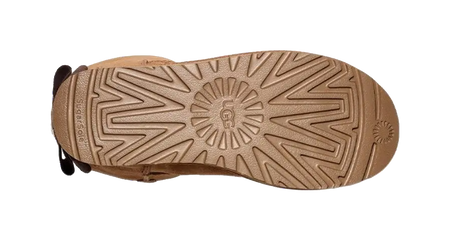 UGG Mini Bailey Suede Bow For Chestnut Womens  vjsneaker.com