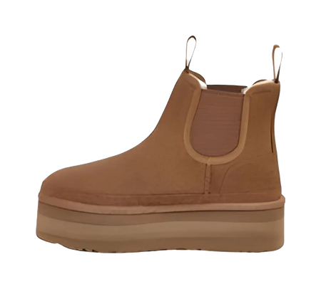 UGG Neumel Platform Chelsea Boot Chestnut Womens  vjsneaker.com