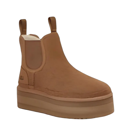 UGG Neumel Platform Chelsea Boot Chestnut Womens  vjsneaker.com