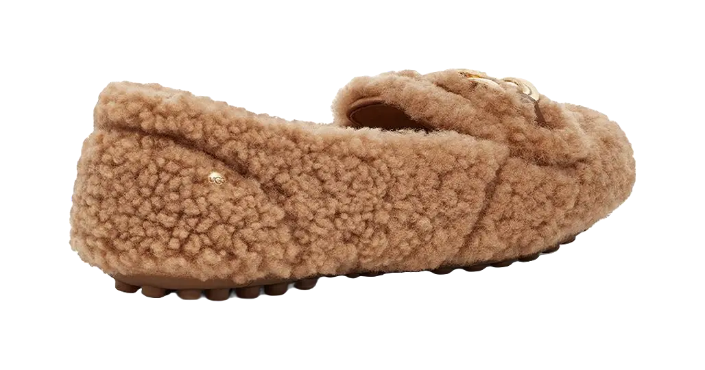 UGG SlipOn Comfortable Loafers Brown Womens  vjsneaker.com