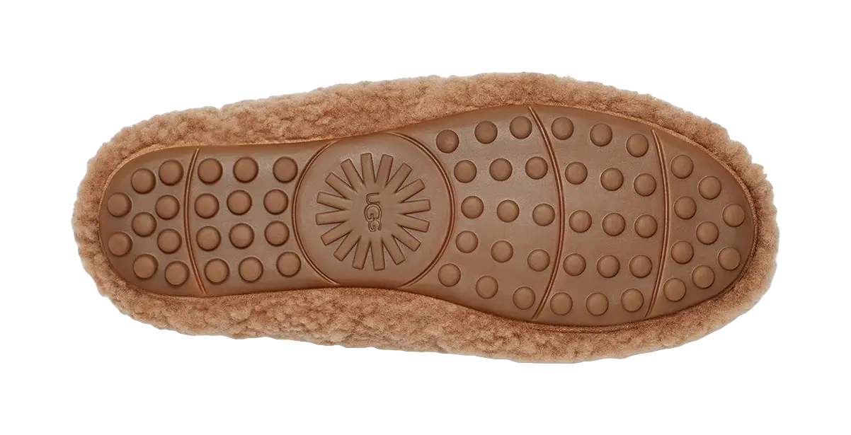 UGG SlipOn Comfortable Loafers Brown Womens  vjsneaker.com