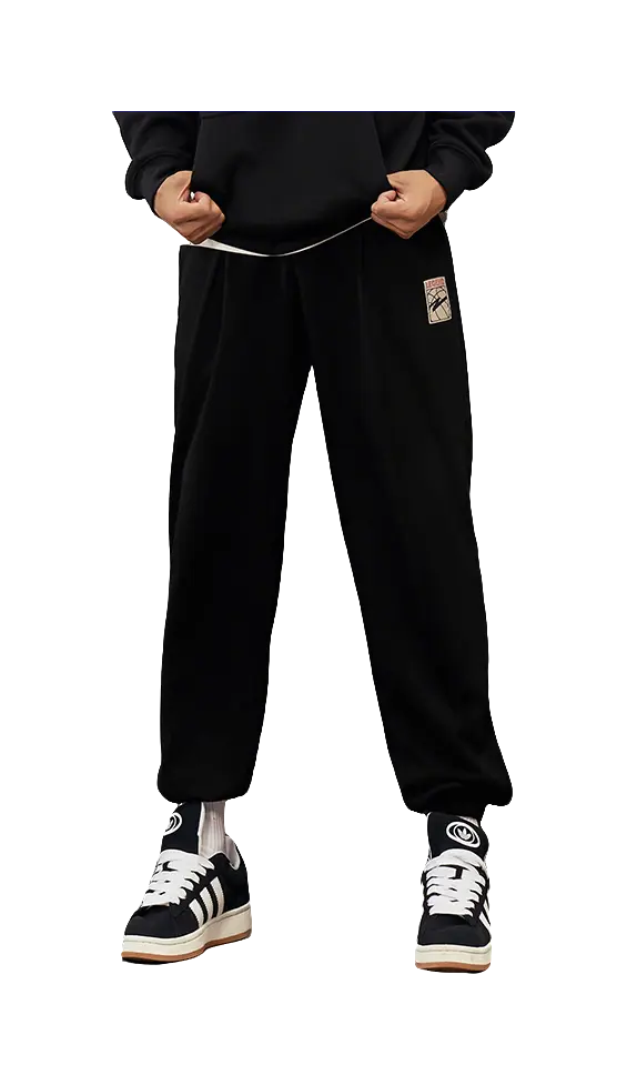 UZIS Knitted Sweatpants Fall Winter Outfits Unisex  vjsneaker.com