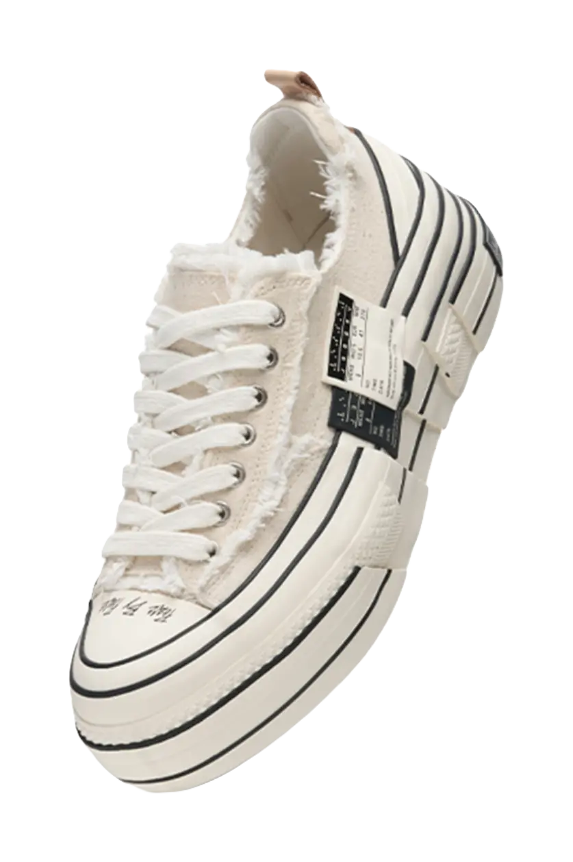 VESSEL Low top Canvas Shoes Unisex Black  VJSNEAKER