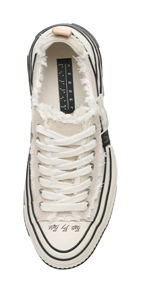 VESSEL Low top Canvas Shoes Unisex Black  VJSNEAKER