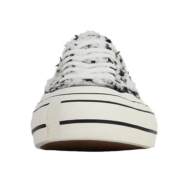 VESSEL Low top Canvas Shoes Unisex Black White  VJSNEAKER