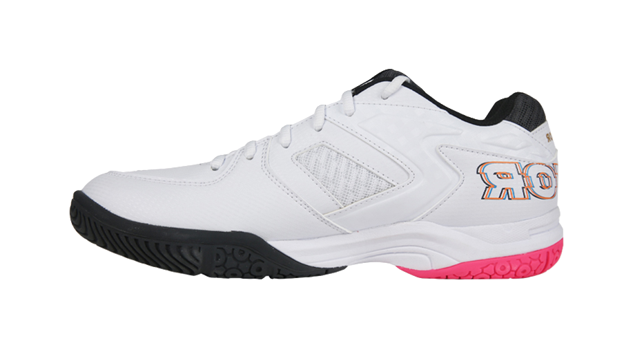 VICTOR 9200 Low-Top Badminton Shoes - Shock Absorption Slip & Abrasion Resistant Unisex White Pink 