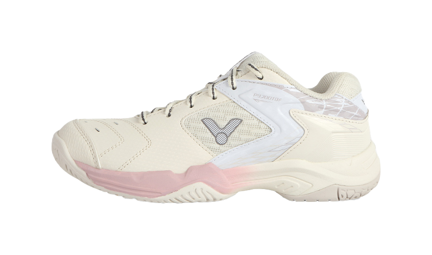 VICTOR 9200TD Anti-Slip And Wear-Resistant Breathable Low-Top Badminton Shoes Women's Beige Pink 