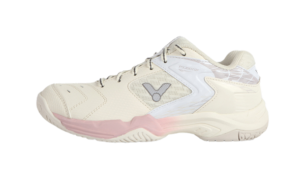VICTOR 9200TD Anti-Slip And Wear-Resistant Breathable Low-Top Badminton Shoes Women's Beige Pink 