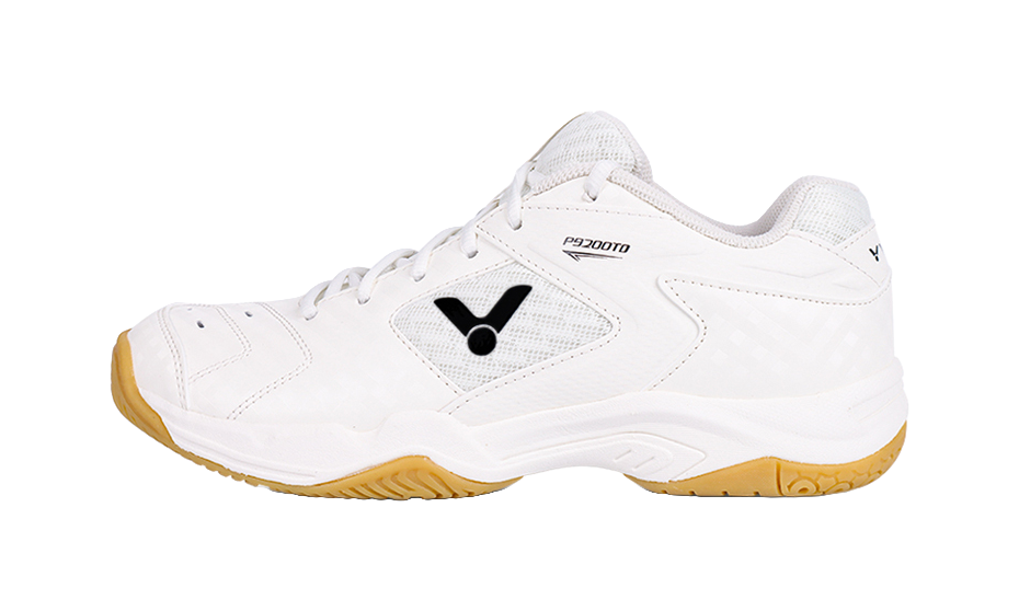 VICTOR 9200TD Low-Top Badminton Shoes - Cushioned & Wear-Resistant Unisex White 