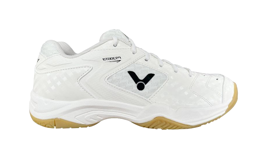 VICTOR 9200TD Low-Top Badminton Shoes - Cushioned & Wear-Resistant Unisex White 