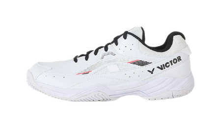 VICTOR A170Ⅱ Cushioning, Wear Resistant Low top Badminton Shoes Unisex White Black 