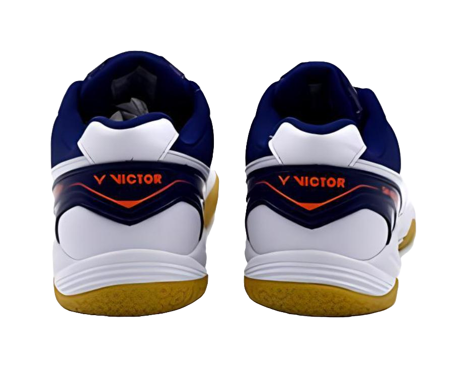 VICTOR A170Ⅱ Slip Resistant Abrasion Resistant Low top Badminton Shoes Unisex White Cyan 