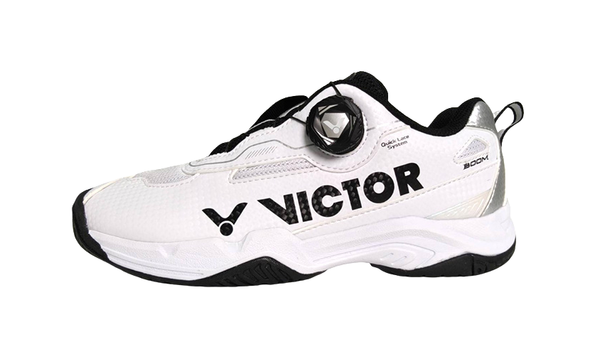 VICTOR Abrasion Resistant Breathable Low top Badminton Shoes Unisex Black 
