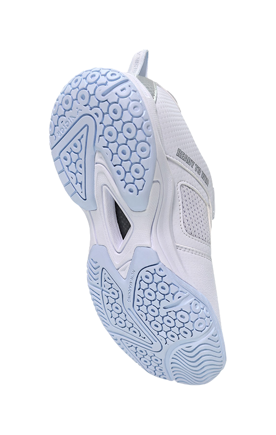 VICTOR Slip Resistant Coverage Low Top Badminton Shoes Unisex White 