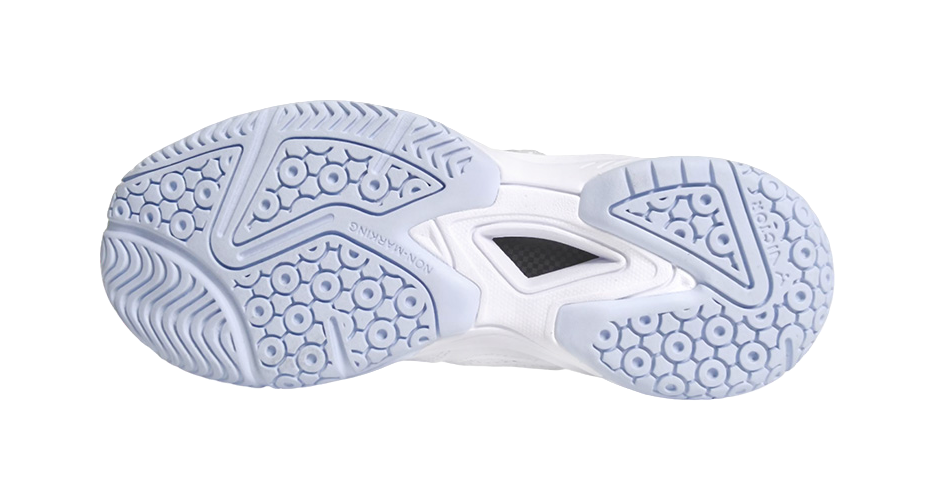 VICTOR Slip Resistant Coverage Low Top Badminton Shoes Unisex White 