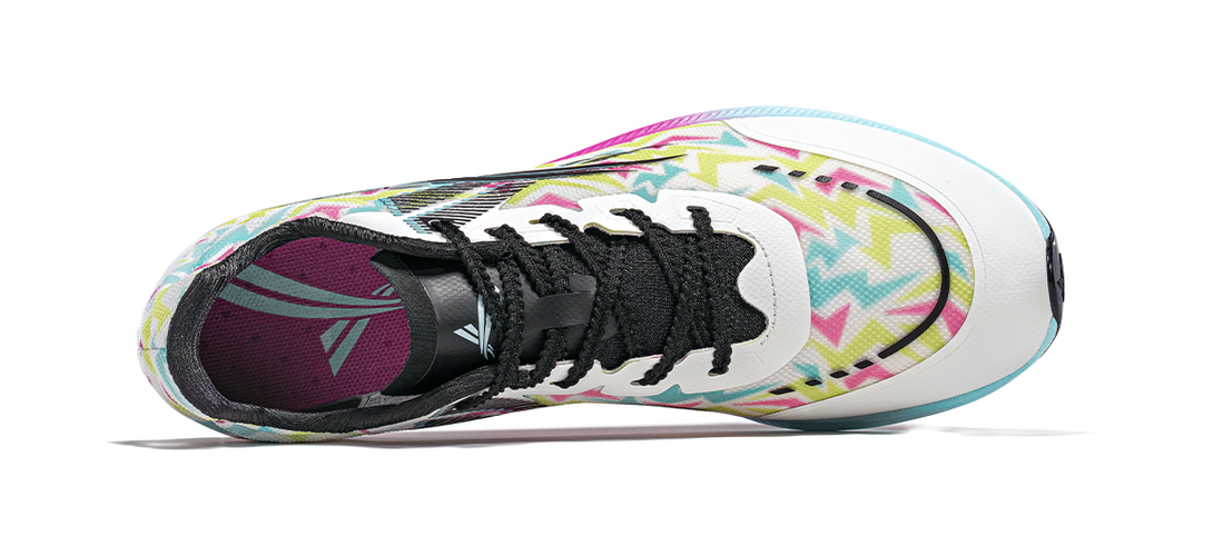 Volanti 911 Black Lightning Running Shoes Unisex Low top White 