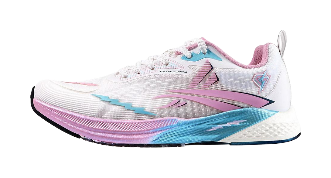 Volanti 911 Dream Lightning Running Shoes Unisex Low top Blue Pink 