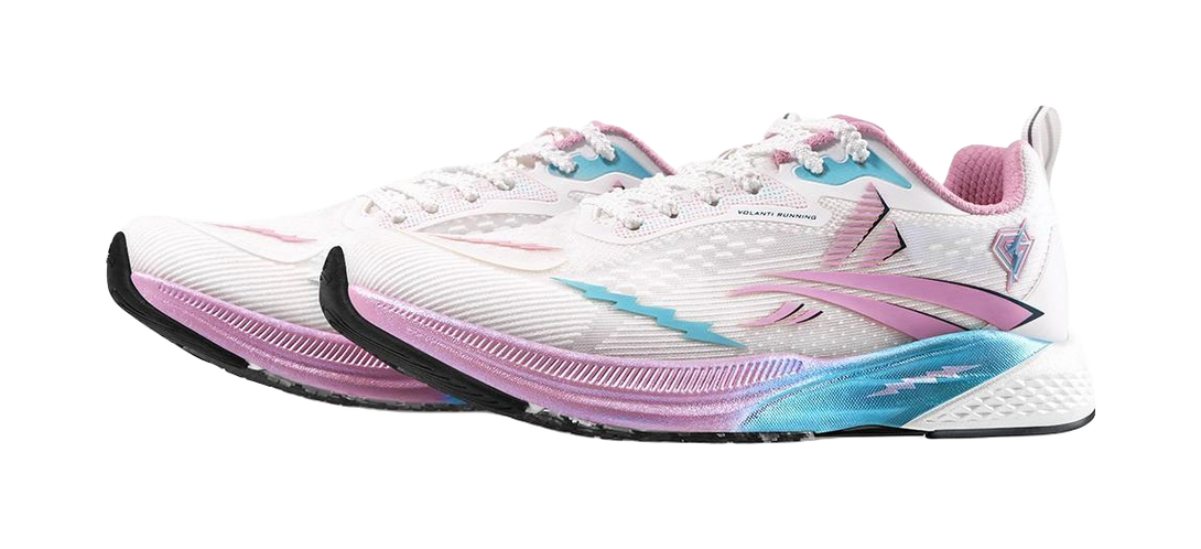 Volanti 911 Dream Lightning Running Shoes Unisex Low top Blue Pink 