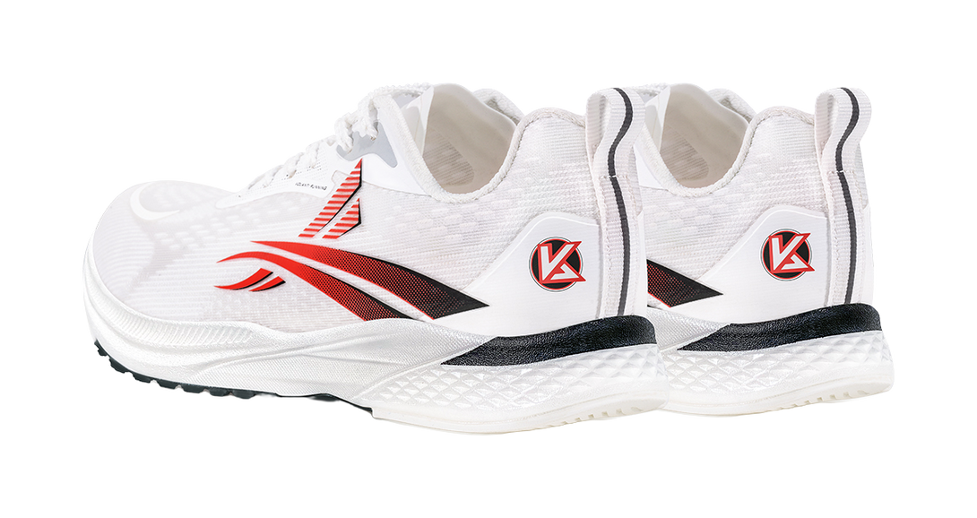 Volanti 911 Dream Lightning Shock Absorbers Slip Resistant Low top Training Sprint Running Shoes Unisex White 