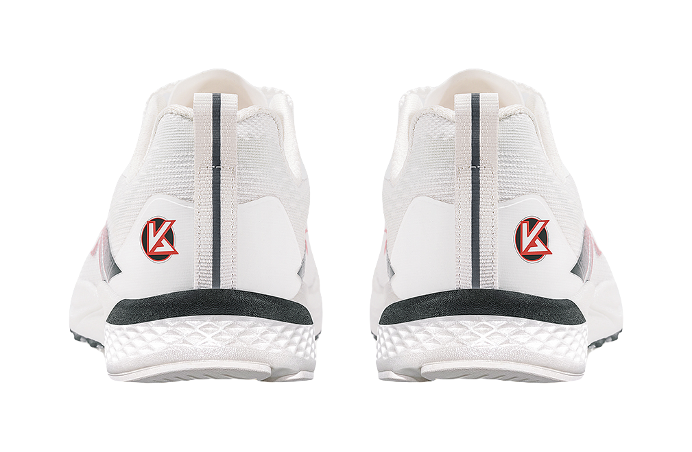 Volanti 911 Dream Lightning Shock Absorbers Slip Resistant Low top Training Sprint Running Shoes Unisex White 