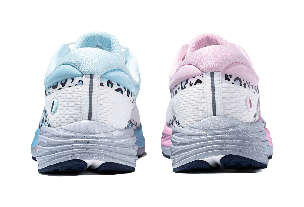 Volanti Panda Print Cushioning Anti-Slip And Wear-Resistant Low-Top Running Shoes Unisex 