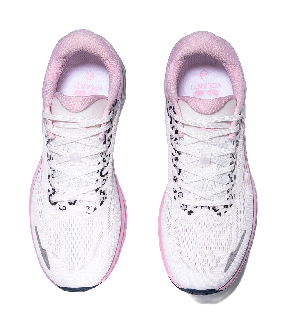 Volanti Panda Print Cushioning Anti-Slip And Wear-Resistant Low-Top Running Shoes Unisex 