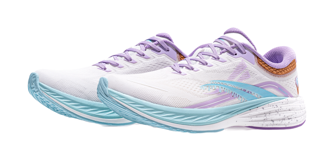 Volanti Panda Print Cushioning Breathable Rebound Low-Top Running Shoes Unisex Ice Cream 