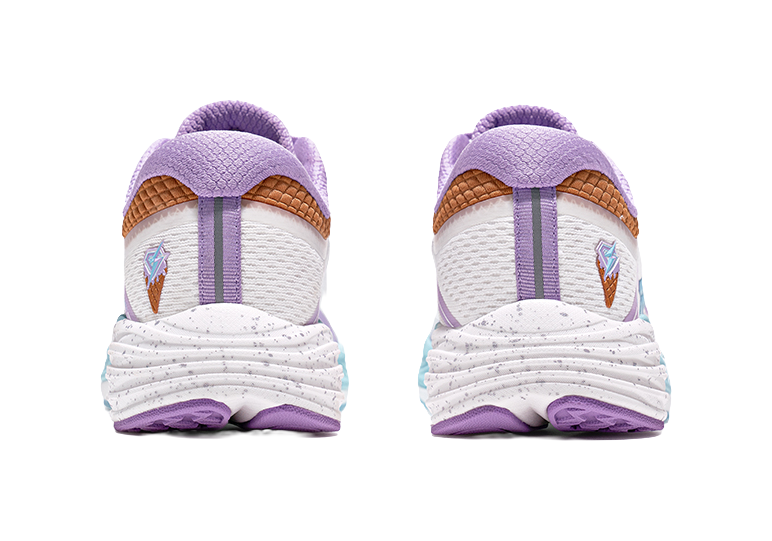 Volanti Panda Print Cushioning Breathable Rebound Low-Top Running Shoes Unisex Ice Cream 