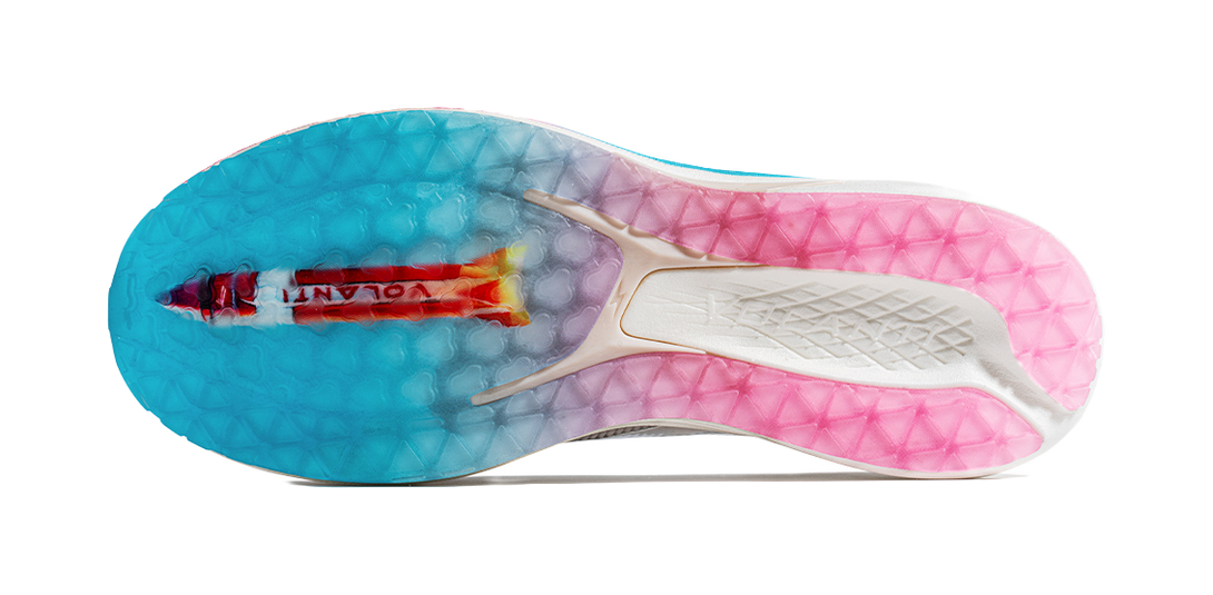 Volanti Rocket Cushioned Slip Resistant Abrasion Resistant Low Top Air Cushion Casual Running Shoes Unisex 