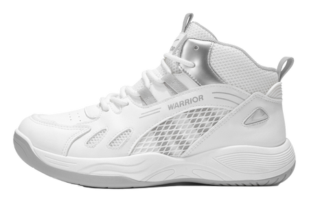 WARRIOR Badminton Shoes Men's Low top White/Silver/White/Dark Blue/Black/Red 