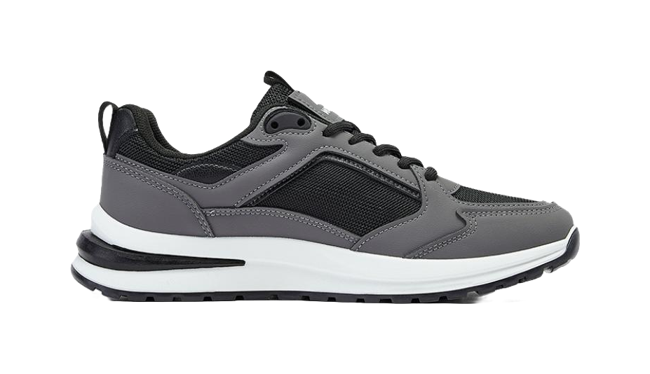 WARRIOR Casual Shoes Men's Low top Black Gray/Beige Green/Beige Light Blue/Beige Dark Blue 