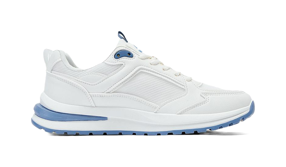 WARRIOR Casual Shoes Men's Low top Black Gray/Beige Green/Beige Light Blue/Beige Dark Blue 