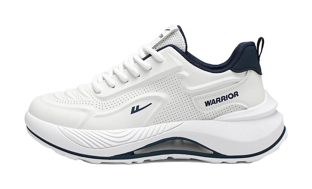 WARRIOR Casual Shoes Men's Low top White/Dark Blue/White/Green 
