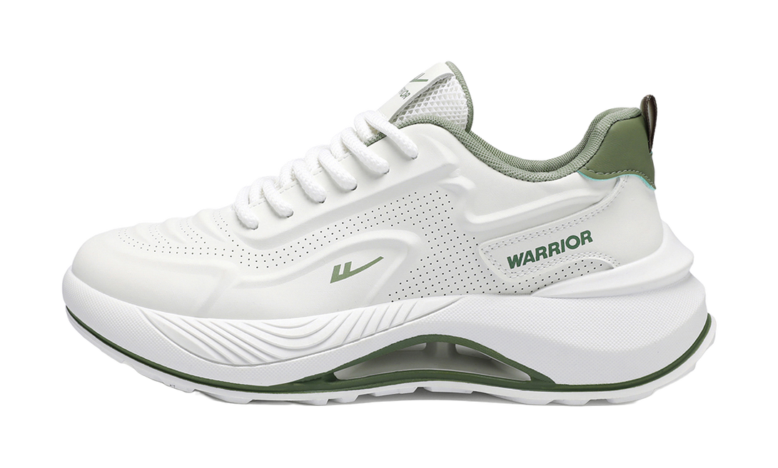 WARRIOR Casual Shoes Men's Low top White/Dark Blue/White/Green 