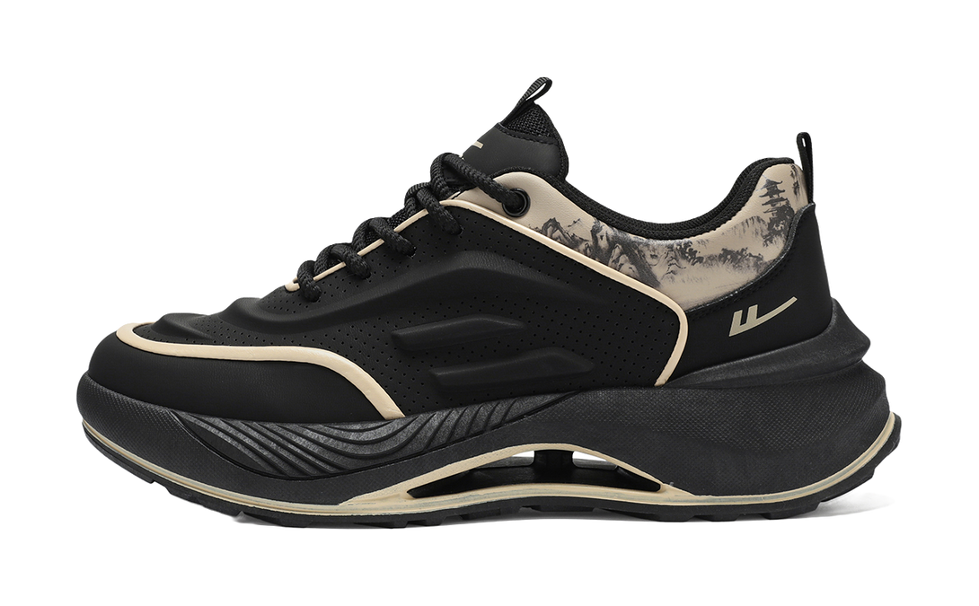 WARRIOR Casual Shoes Men's Low top White/Dark Blue/White/Green 