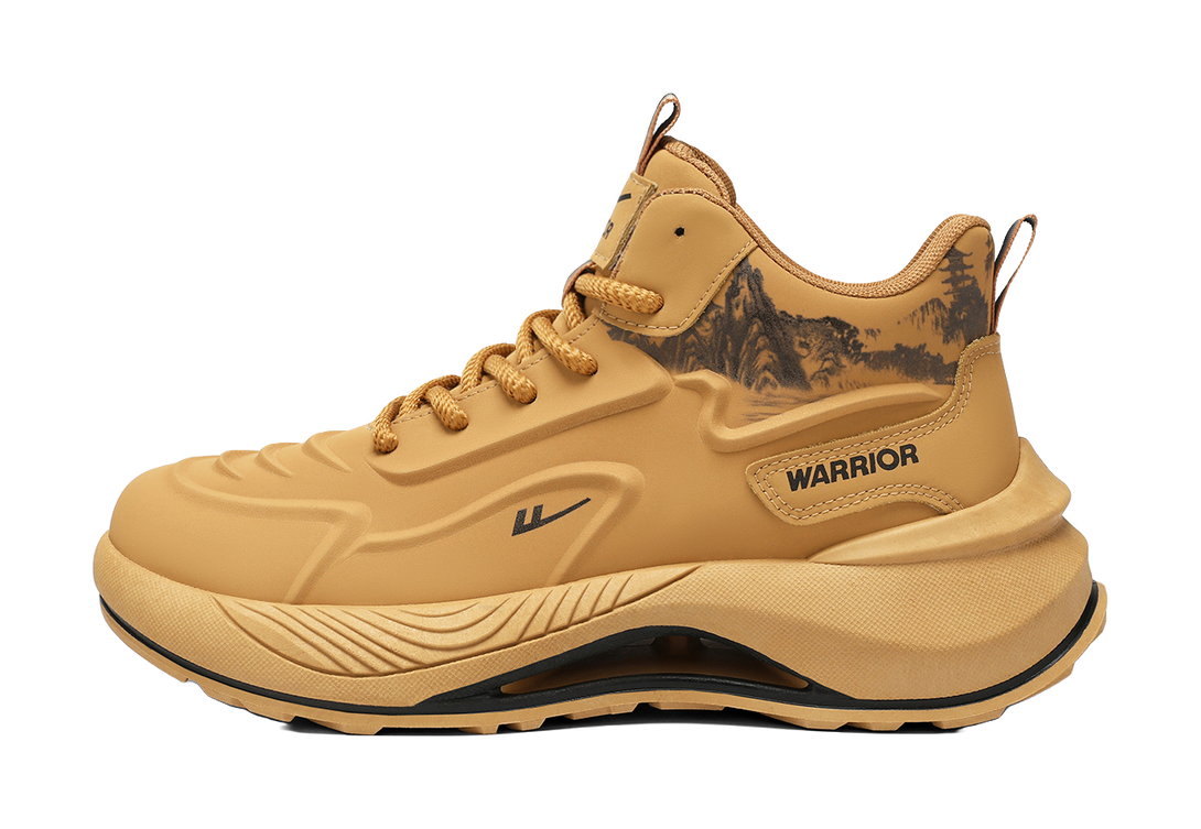 WARRIOR Casual Shoes Men's Low top White/Dark Blue/White/Green 