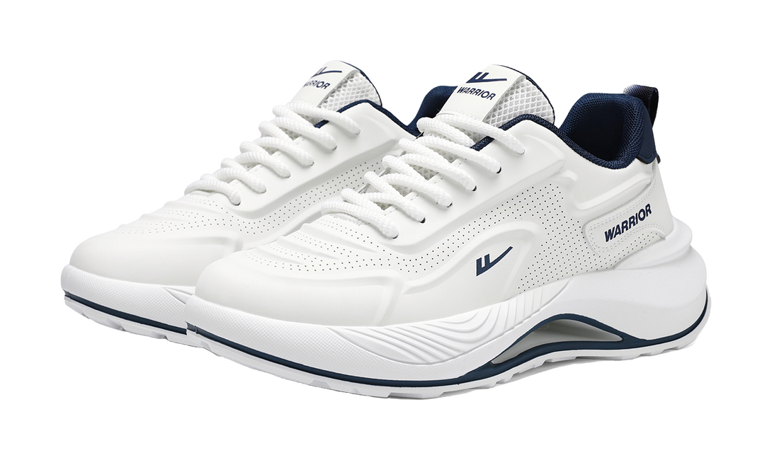 WARRIOR Casual Shoes Men's Low top White/Dark Blue/White/Green 