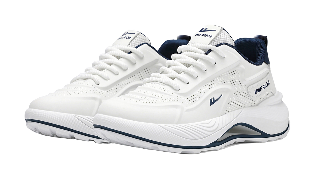 WARRIOR Casual Shoes Men's Low top White/Dark Blue/White/Green 