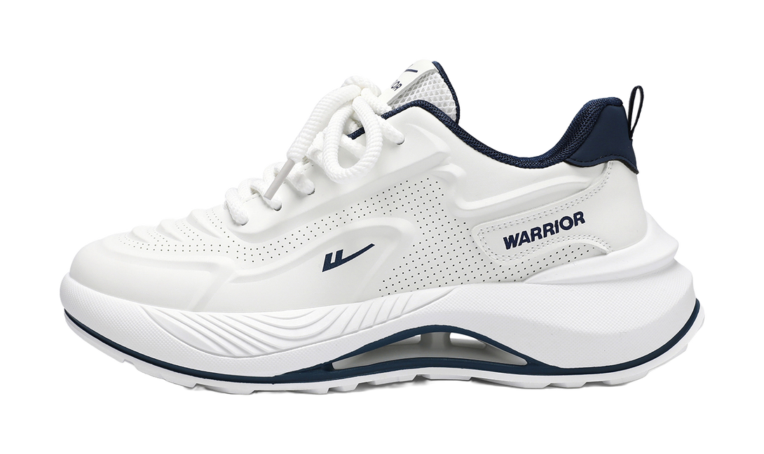 WARRIOR Casual Shoes Men's Low top White/Dark Blue/White/Green 