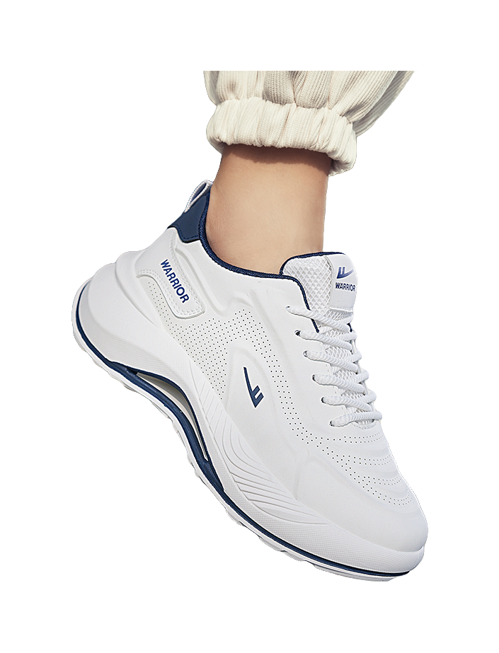 WARRIOR Casual Shoes Men's Low top White/Dark Blue/White/Green 