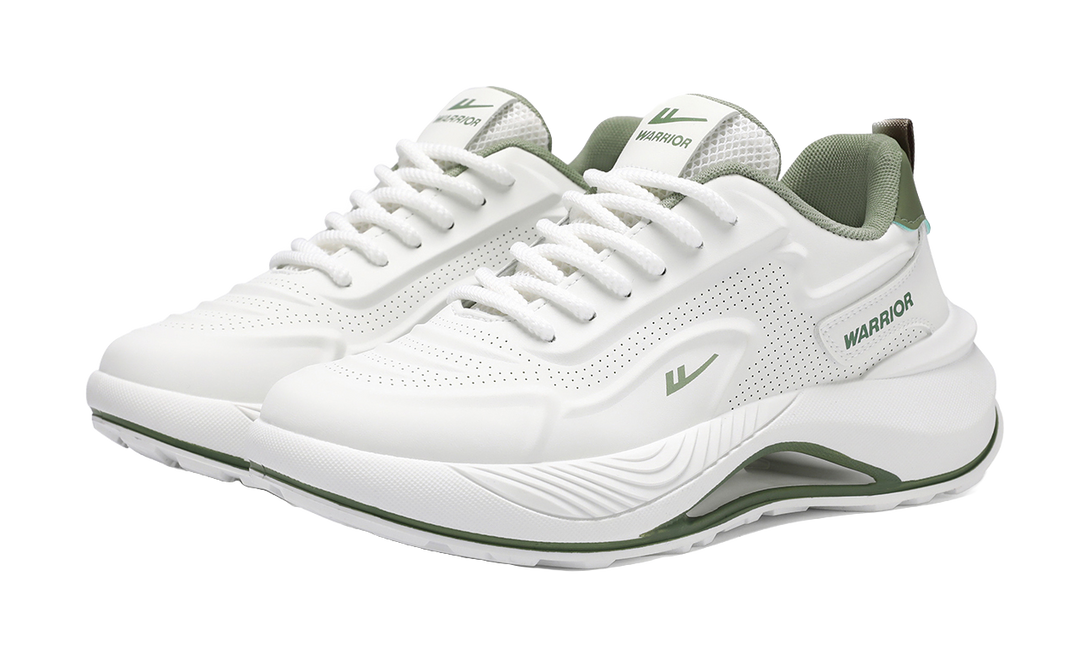 WARRIOR Casual Shoes Men's Low top White/Dark Blue/White/Green 