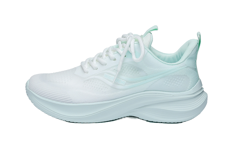 WARRIOR Running Shoes Women's Low top Beige/Light Green 