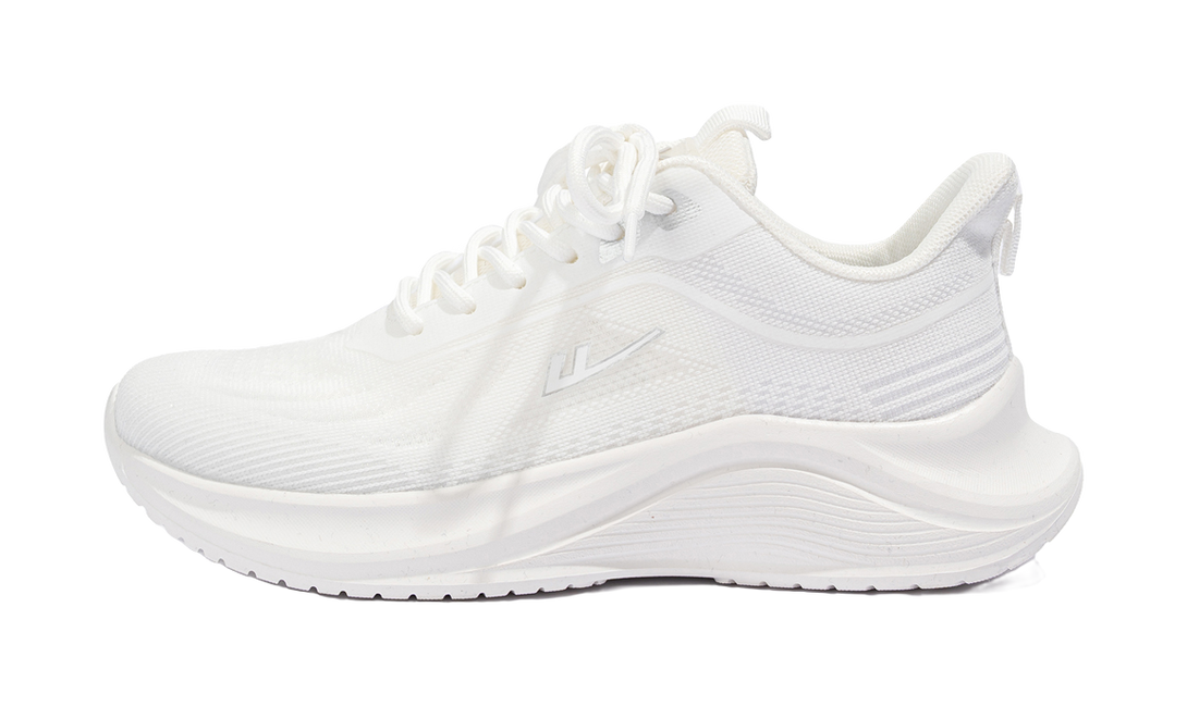 WARRIOR Running Shoes Women's Low top Moon White 