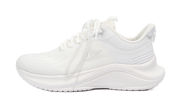 WARRIOR Running Shoes Women's Low top Moon White 