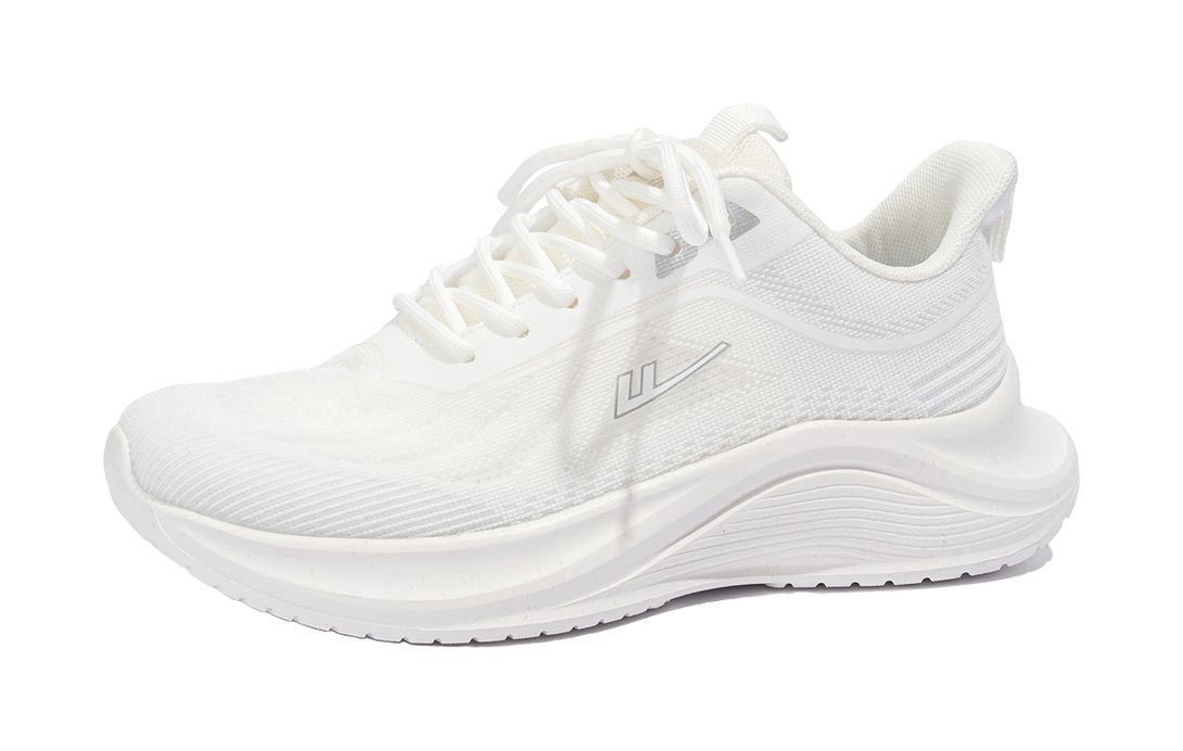 WARRIOR Running Shoes Women's Low top Moon White 