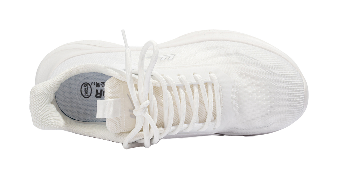 WARRIOR Running Shoes Women's Low top Moon White 