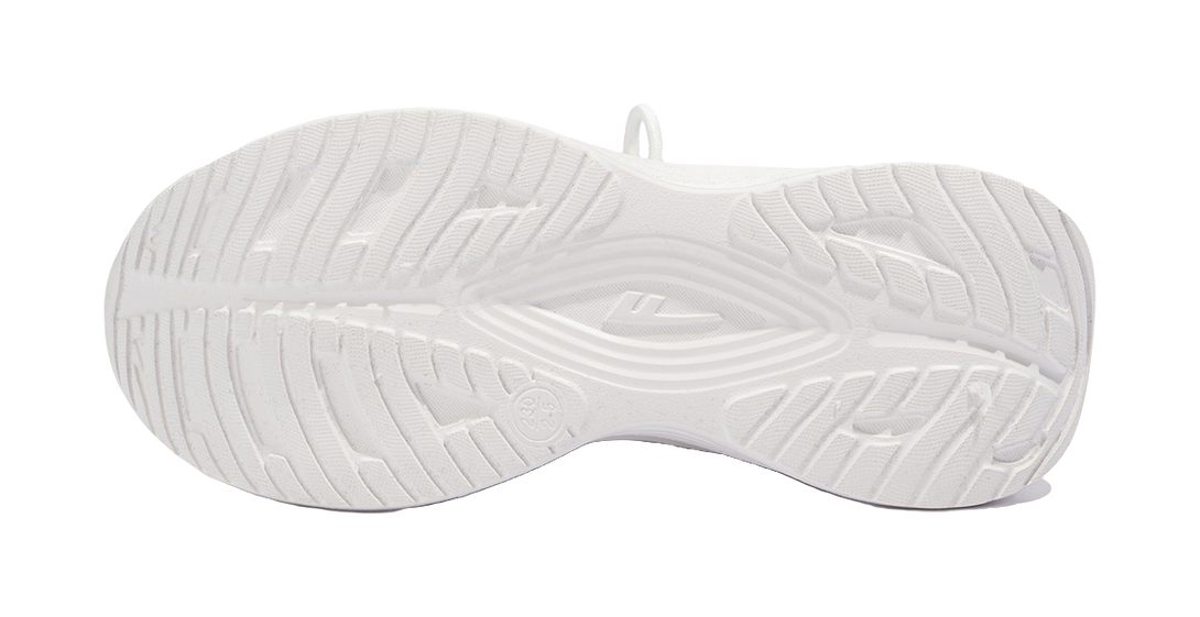 WARRIOR Running Shoes Women's Low top Moon White 