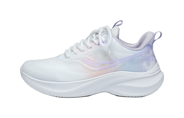WARRIOR Running Shoes Women's Low top Purple/Pink/Sky Blue 